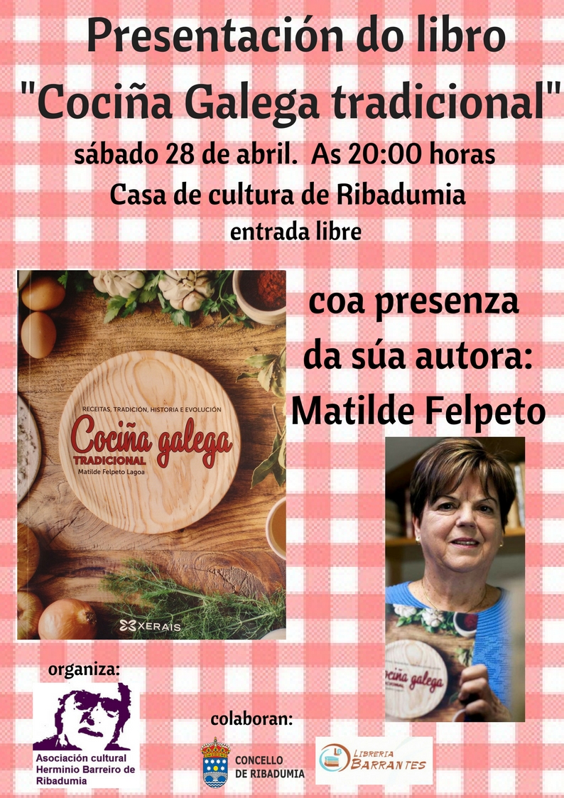 presentación do libro Cociña Galega tradicional
