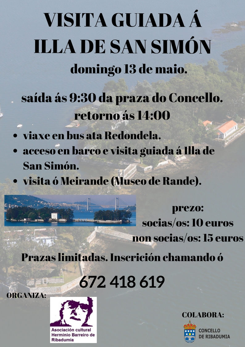 visita guiada a illa de San Simón (1)